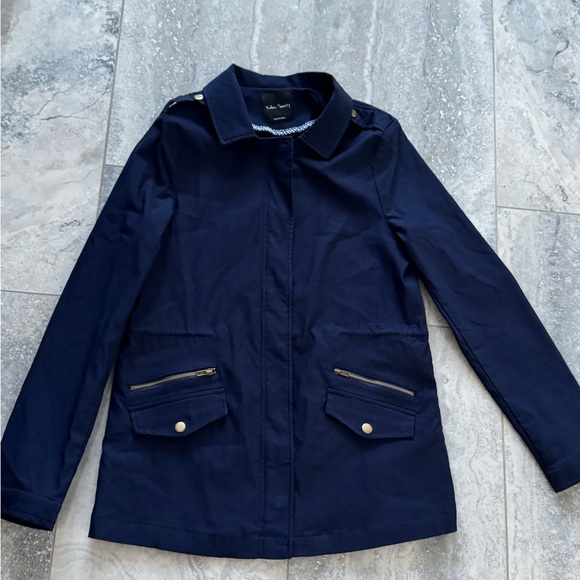 Eden Society Jackets & Blazers - Eden Society Navy Utility Jacket
